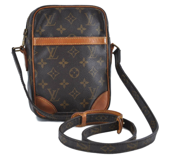 Authentic LOUIS VUITTON Monogram Danube Shoulder Cross Body Bag M45266 LV H4706