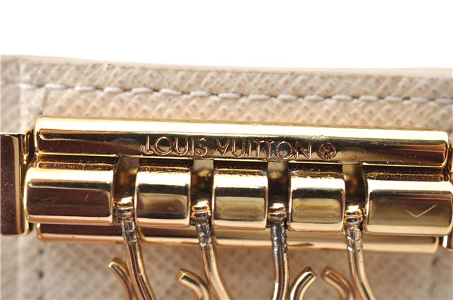 Authentic Louis Vuitton Damier Azur Multicles 4 Key Case Holder N60020 LV H4747