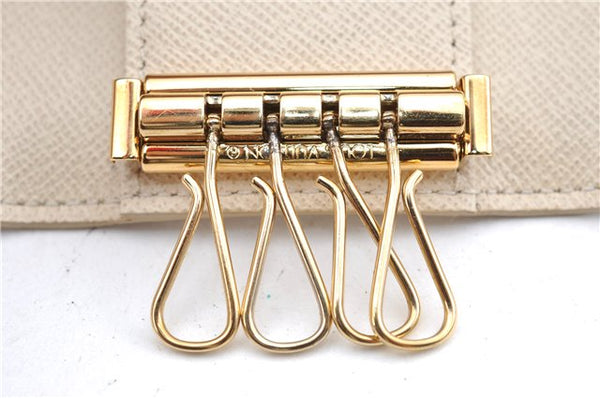 Authentic Louis Vuitton Damier Azur Multicles 4 Key Case Holder N60020 LV H4747