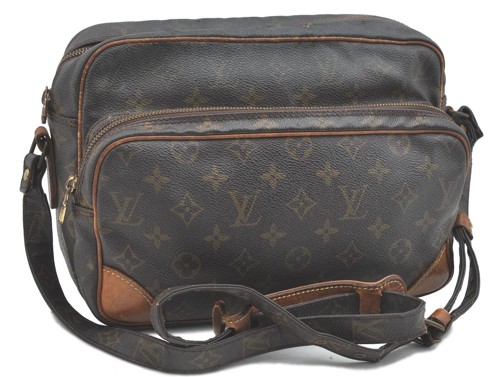 Authentic LOUIS VUITTON Monogram Nile Shoulder Cross Body Bag M45244 LV H4870