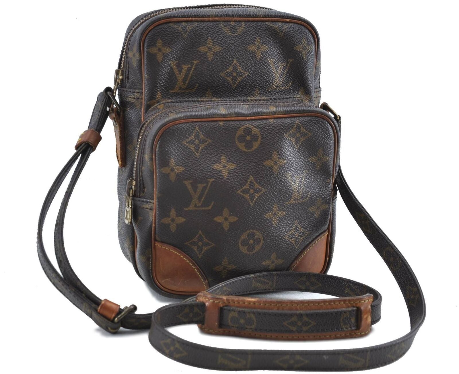 Authentic LOUIS VUITTON Monogram Amazone Shoulder Cross Body Bag M45236 LV H4928