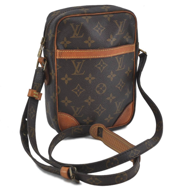 Authentic LOUIS VUITTON Monogram Danube Shoulder Cross Body Bag M45266 LV H4955