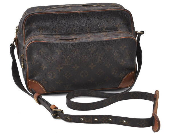 Authentic LOUIS VUITTON Monogram Nile Shoulder Cross Body Bag M45244 LV H4961