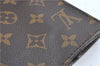 Authentic Louis Vuitton Monogram Sac Plat Hand Tote Bag M51140 LV H5138