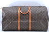 Authentic Louis Vuitton Monogram Keepall 60 Travel Boston Bag M41422 LV H5186