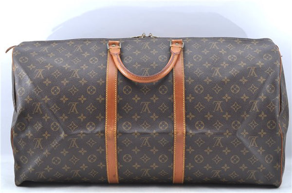 Authentic Louis Vuitton Monogram Keepall 60 Travel Boston Bag M41422 LV H5186