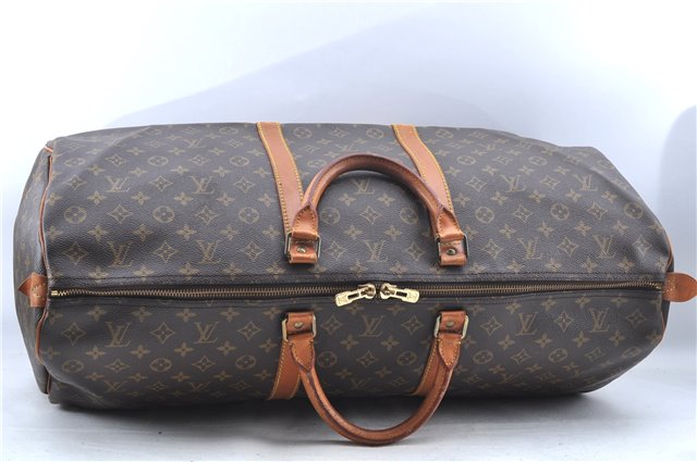 Authentic Louis Vuitton Monogram Keepall 60 Travel Boston Bag M41422 LV H5186