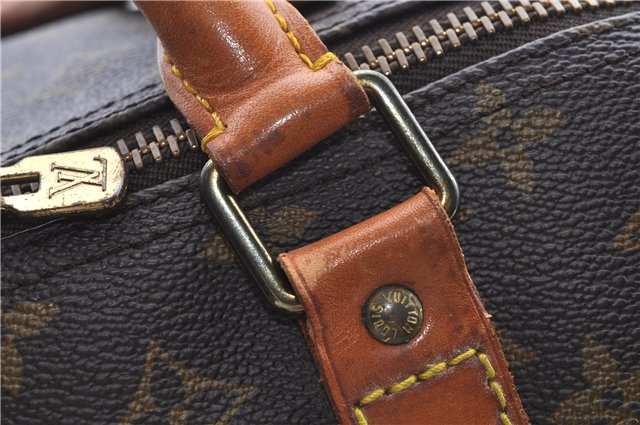 Authentic Louis Vuitton Monogram Keepall 60 Travel Boston Bag M41422 LV H5186
