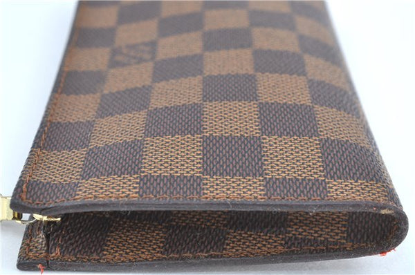 Authentic Louis Vuitton Damier Marais Bucket Pouch Purse Clutch LV H5369