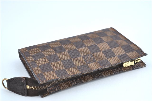 Authentic Louis Vuitton Damier Marais Bucket Pouch Purse Clutch LV H5369