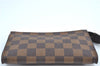 Authentic Louis Vuitton Damier Marais Bucket Pouch Purse Clutch LV H5369