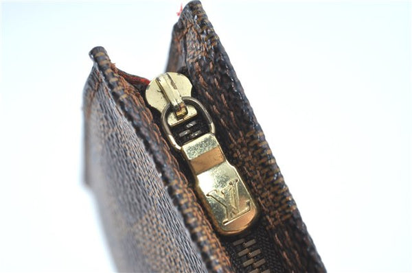 Authentic Louis Vuitton Damier Marais Bucket Pouch Purse Clutch LV H5369