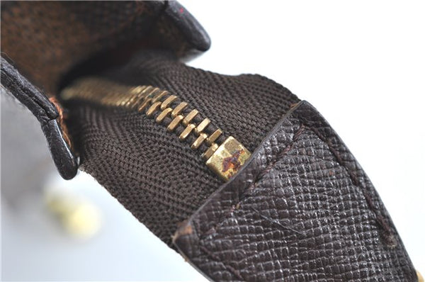 Authentic Louis Vuitton Damier Marais Bucket Pouch Purse Clutch LV H5369