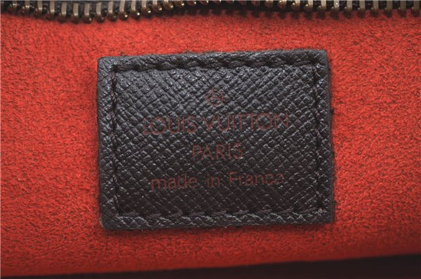 Authentic Louis Vuitton Damier Marais Bucket Pouch Purse Clutch LV H5369