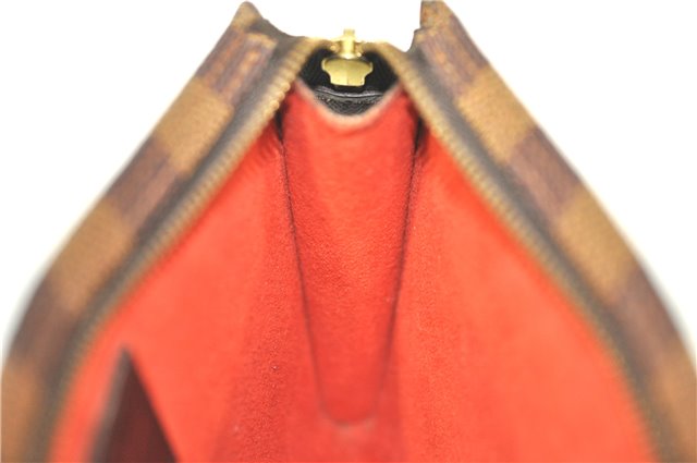 Authentic Louis Vuitton Damier Marais Bucket Pouch Purse Clutch LV H5369