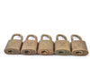 Authentic LOUIS VUITTON Padlock & Keys 10Set LV H5378