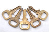 Authentic LOUIS VUITTON Padlock & Keys 10Set LV H5378