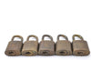 Authentic LOUIS VUITTON Padlock & Keys Gold 10Set LV H5384