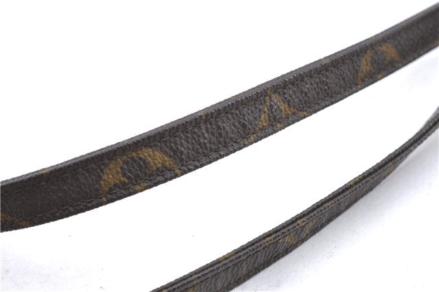 Authentic LOUIS VUITTON Monogram Brown Shoulder Strap Old Model 44.9