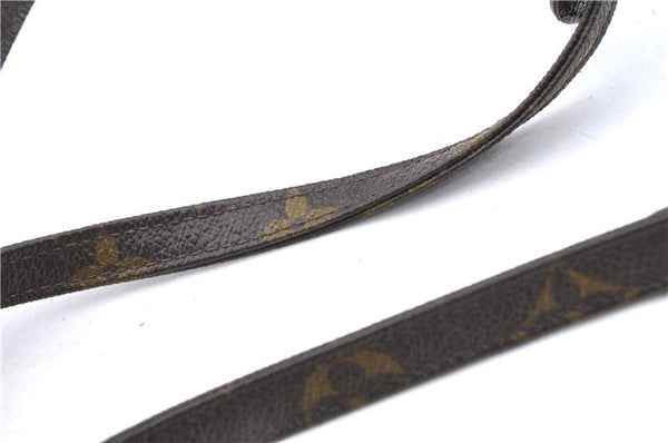 Authentic LOUIS VUITTON Monogram Brown Shoulder Strap Old Model 44.9" LV H5396