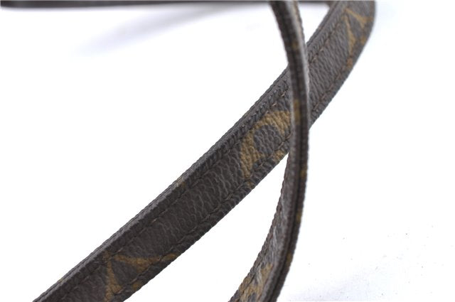 Authentic LOUIS VUITTON Monogram Brown Shoulder Strap Old Model 44.9