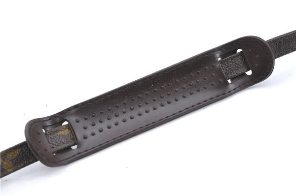 Authentic LOUIS VUITTON Monogram Brown Shoulder Strap Old Model 44.9" LV H5396