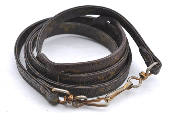 Authentic LOUIS VUITTON Monogram Brown Shoulder Strap Old Model 44.9" LV H5396