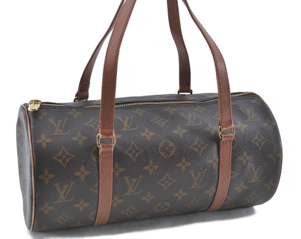 Authentic Louis Vuitton Monogram Papillon 30 Hand Bag Old Model LV H5652