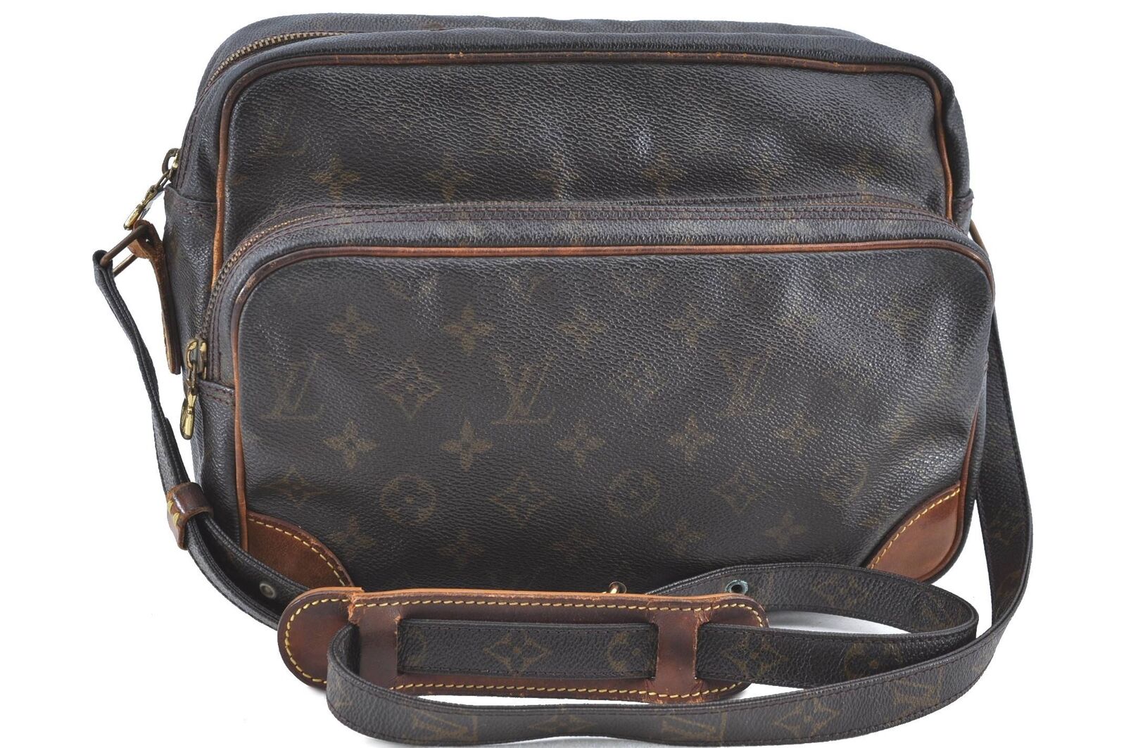 Authentic Louis Vuitton Monogram Nile Shoulder Cross Body Bag M45244 LV H5718