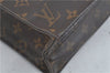 Authentic Louis Vuitton Monogram Sac Plat Hand Bag M51140 LV H5728