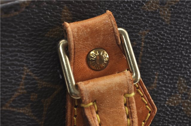 Authentic Louis Vuitton Monogram Sac Plat Hand Bag M51140 LV H5728