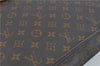 Authentic Louis Vuitton Monogram Sac Plat Hand Bag M51140 LV H5728