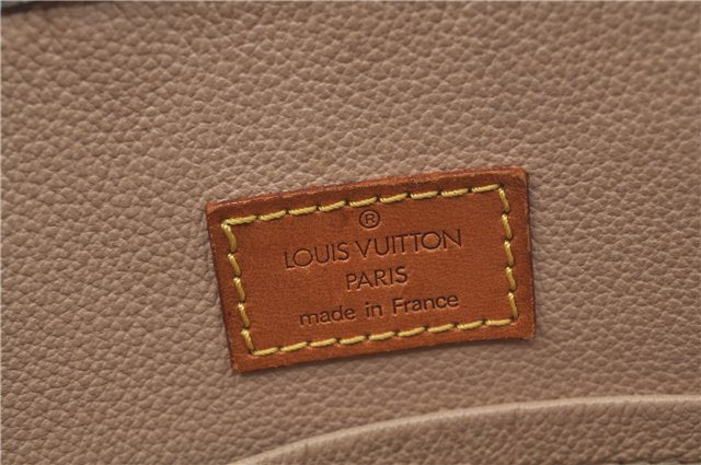 Authentic Louis Vuitton Monogram Sac Plat Hand Bag M51140 LV H5728