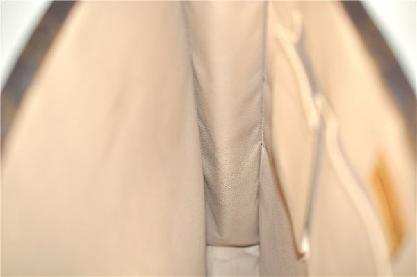 Authentic Louis Vuitton Monogram Sac Plat Hand Bag M51140 LV H5728