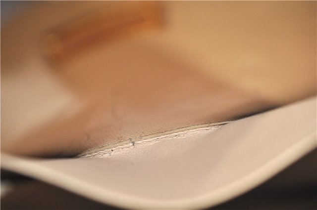 Authentic Louis Vuitton Monogram Sac Plat Hand Bag M51140 LV H5728