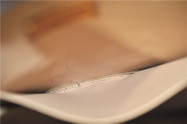 Authentic Louis Vuitton Monogram Sac Plat Hand Bag M51140 LV H5728