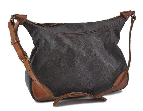 Auth Louis Vuitton Monogram Boulogne 30 Shoulder Cross Body Bag M52165 LV H5791