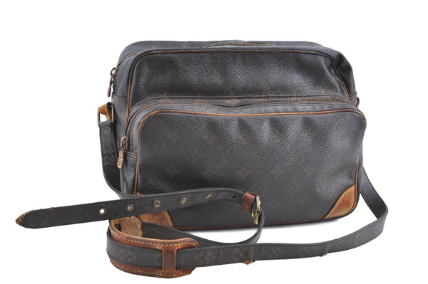 Authentic Louis Vuitton Monogram Nile Shoulder Cross Body Bag M45244 LV H5878