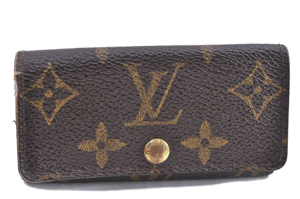 Authentic Louis Vuitton Monogram Multicles 4 Four Hooks Key Case M62631 LV H5930