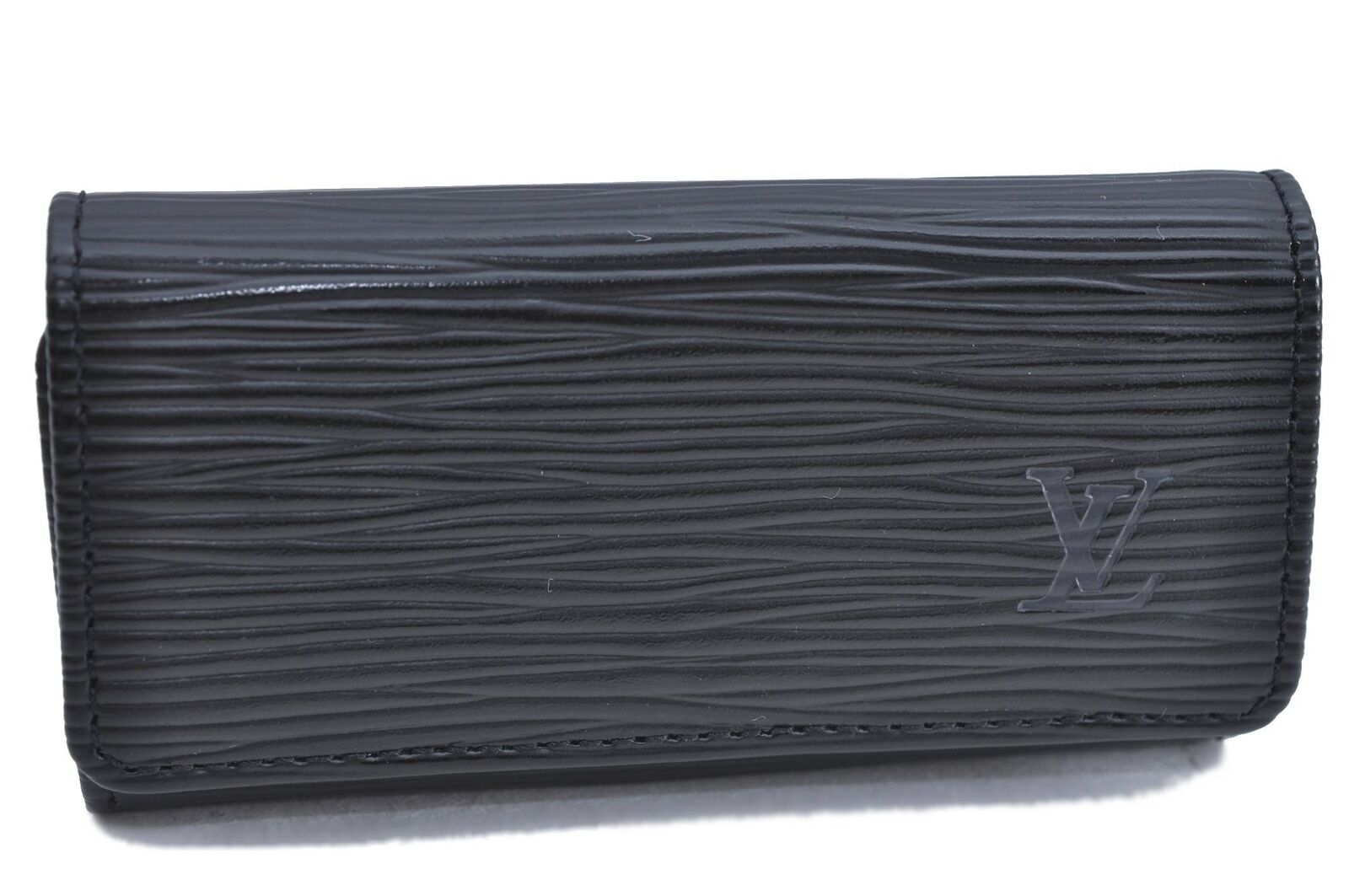 Authentic Louis Vuitton Epi Multicles 4 Key Case Black M63822 LV H5979