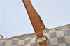 Authentic Louis Vuitton Damier Azur Totally PM Tote Bag White N41280 LV H6003