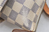 Authentic Louis Vuitton Damier Azur Totally PM Tote Bag White N41280 LV H6003