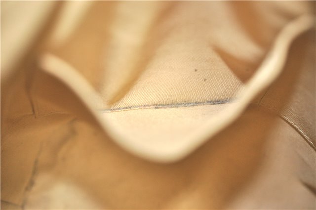 Authentic Louis Vuitton Damier Azur Totally PM Tote Bag White N41280 LV H6003