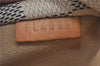 Authentic Louis Vuitton Damier Azur Totally PM Tote Bag White N41280 LV H6003