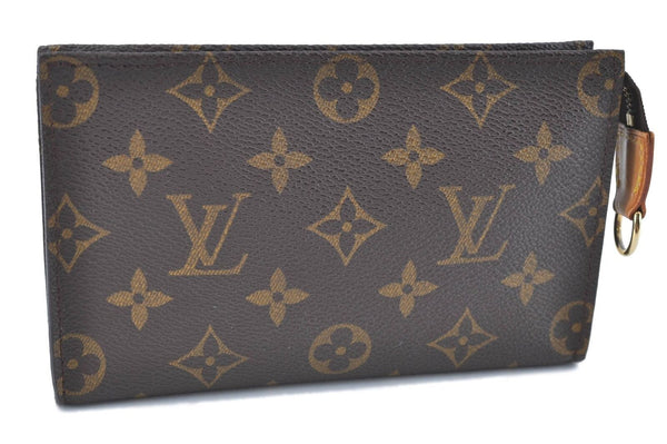 Authentic Louis Vuitton Monogram Pouch For Bucket PM LV H6016