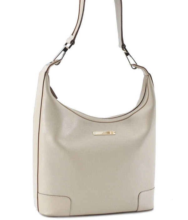 Authentic GUCCI Shoulder Hand Bag Leather 0014204 Ivory H6022