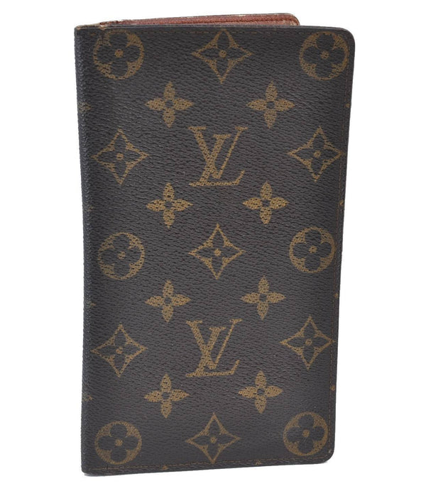 Authentic Louis Vuitton Monogram Bifold Long Wallet Purse LV H6028