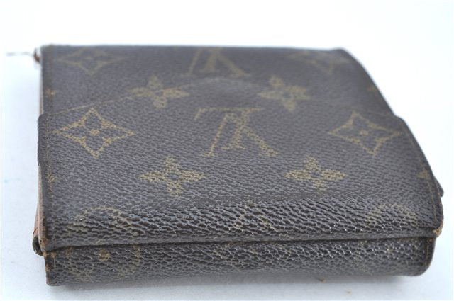 Auth Louis Vuitton Monogram Porte Monnaie Billet Carte Credit M61652 LV H6061