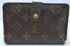 Auth Louis Vuitton Monogram Porte Monnaie Billets Viennois M61663 Wallet H6071