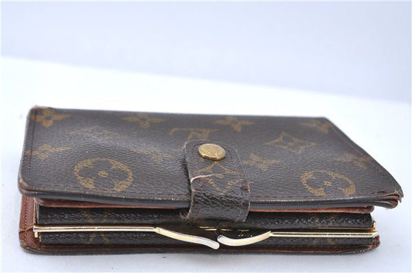 Auth Louis Vuitton Monogram Porte Monnaie Billets Viennois M61663 Wallet H6071